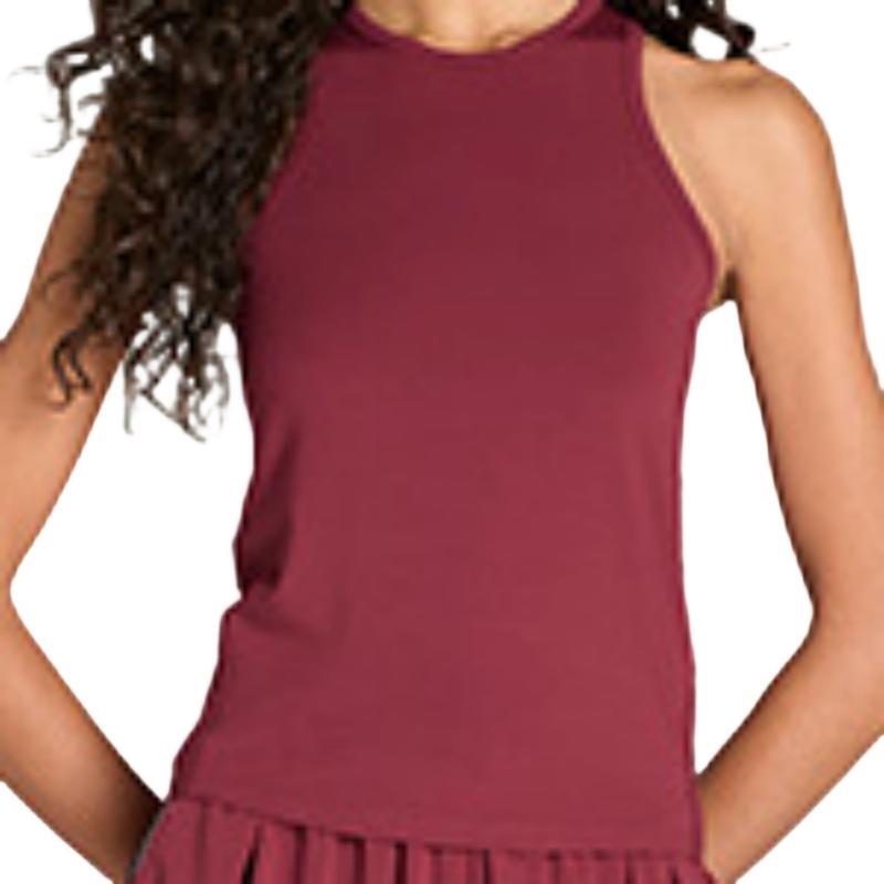 Camiseta Feminina Vermelha Escura do Wilson Fieldhouse 2/5