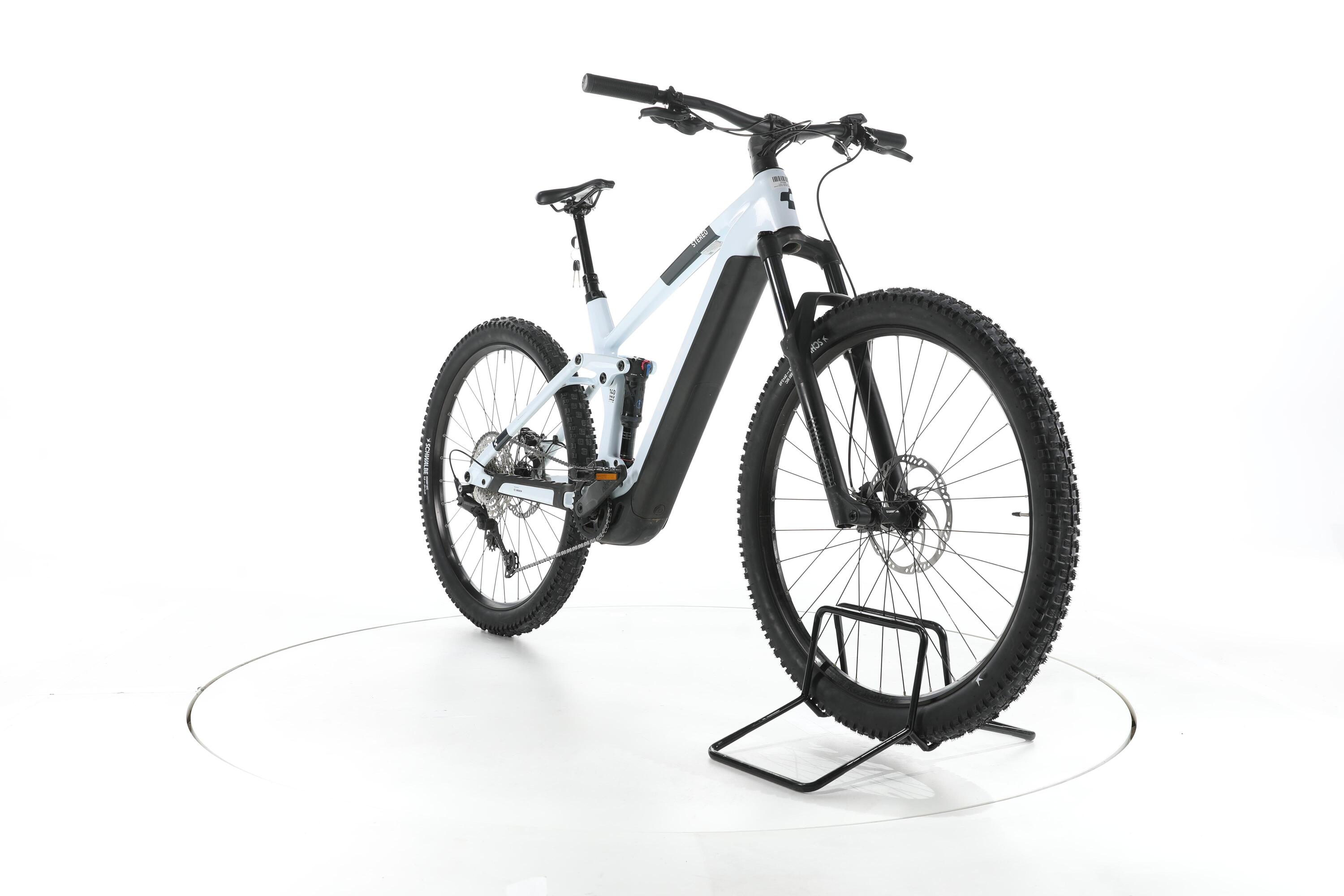 Segunda vida - Cube Stereo Hybrid 140 HPC Pro Fully E-Bike Carbon - Bom Estado 3/7
