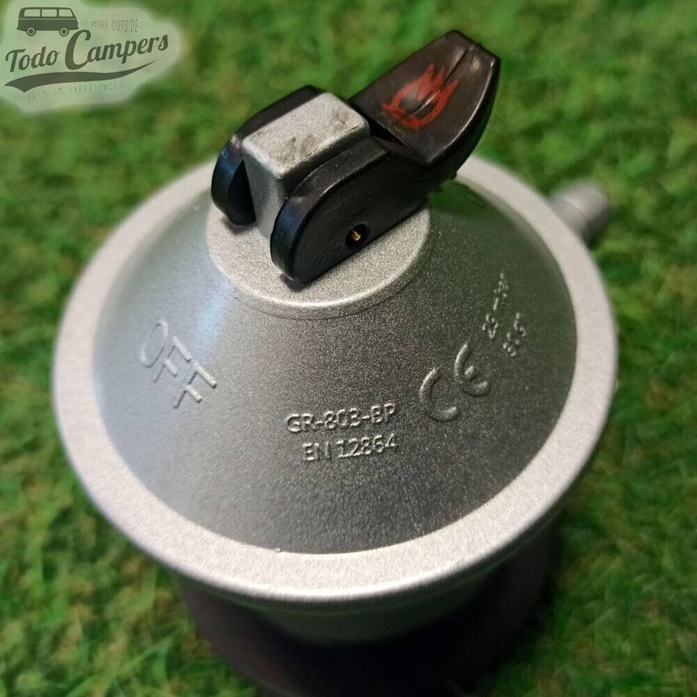 Regulador de gas Butano / Propano de 29 mbar 5/6