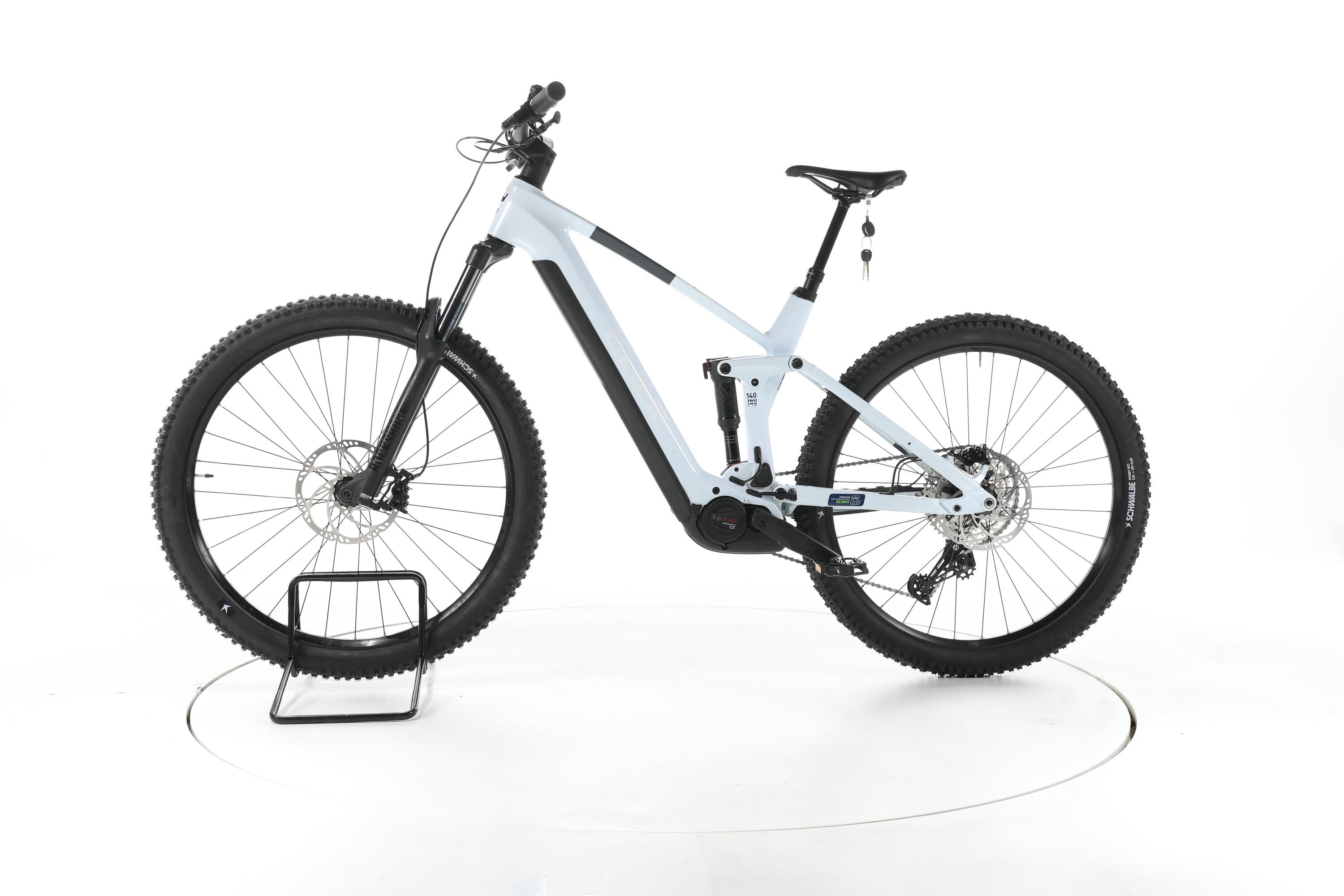 Segunda vida - Cube Stereo Hybrid 140 HPC Pro Fully E-Bike Carbon - Bom Estado 6/7