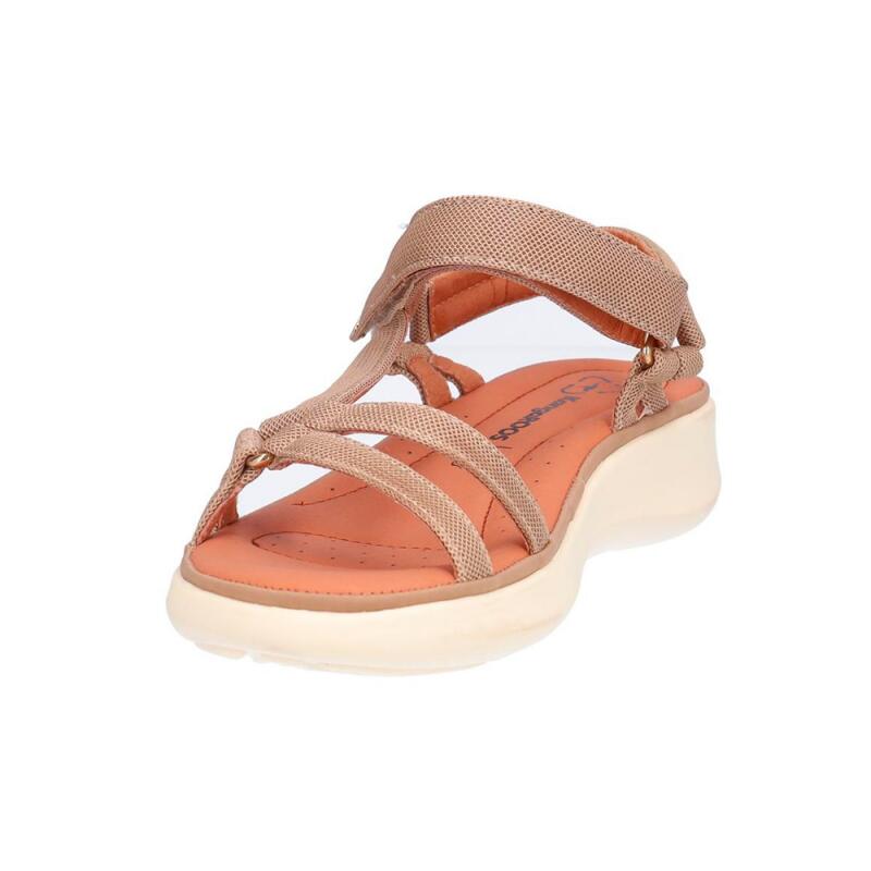 Sandalias Planas Mujer Kangaroos K072 Beige 3/3