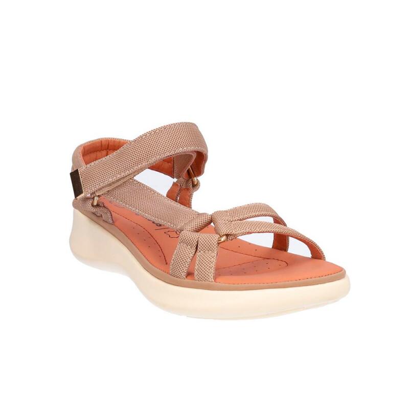 Sandalias Planas Mujer Kangaroos K072 Beige 2/3