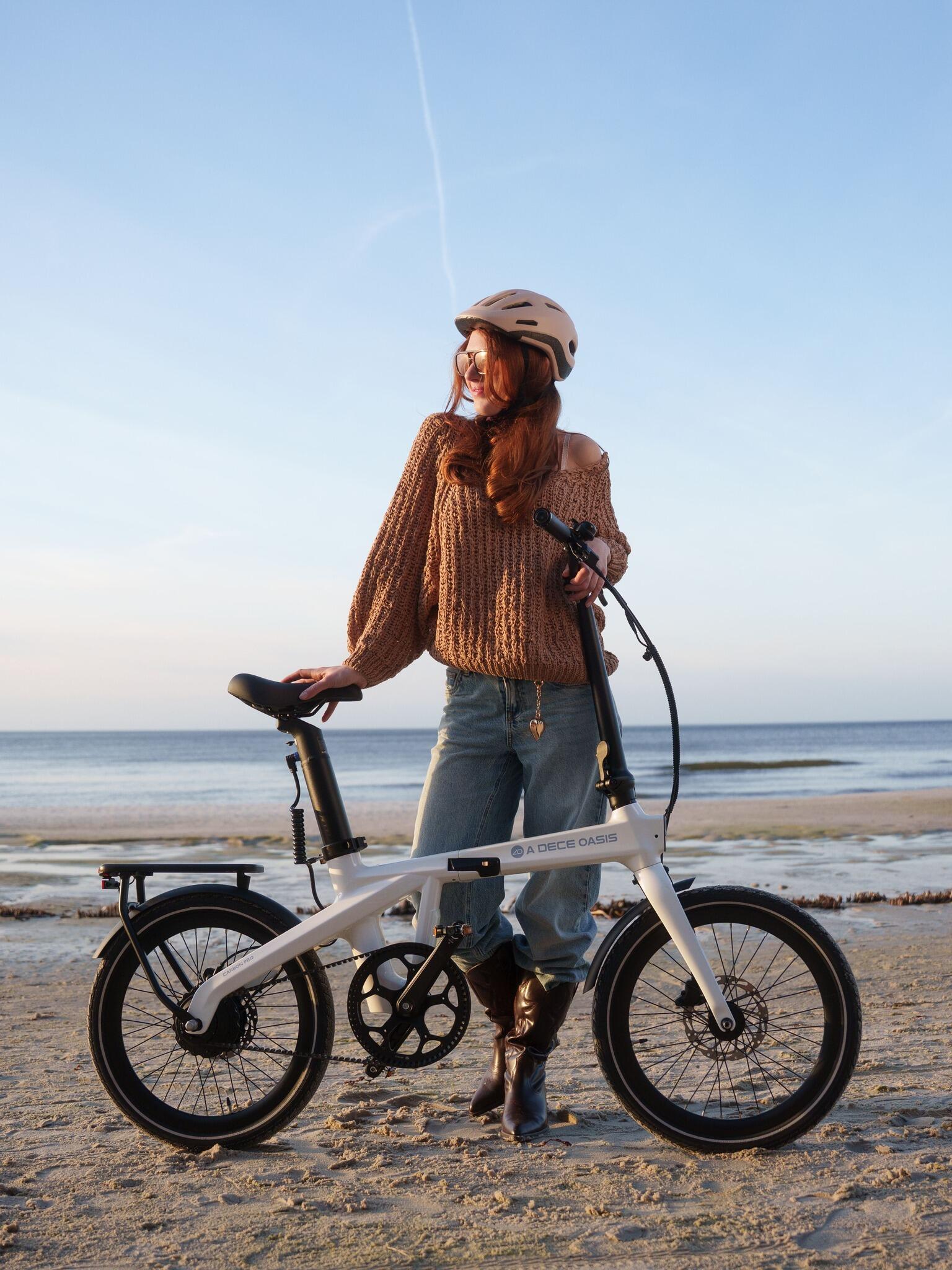 Air Carbon Pro skládací elektrokolo s motorem Bafang, GPS, aplikací a NFC 5/7