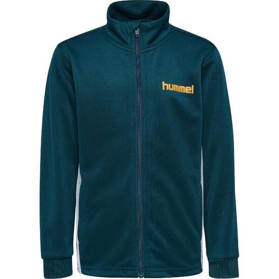 Kinder Zip-Detail Steppjacke Hummel