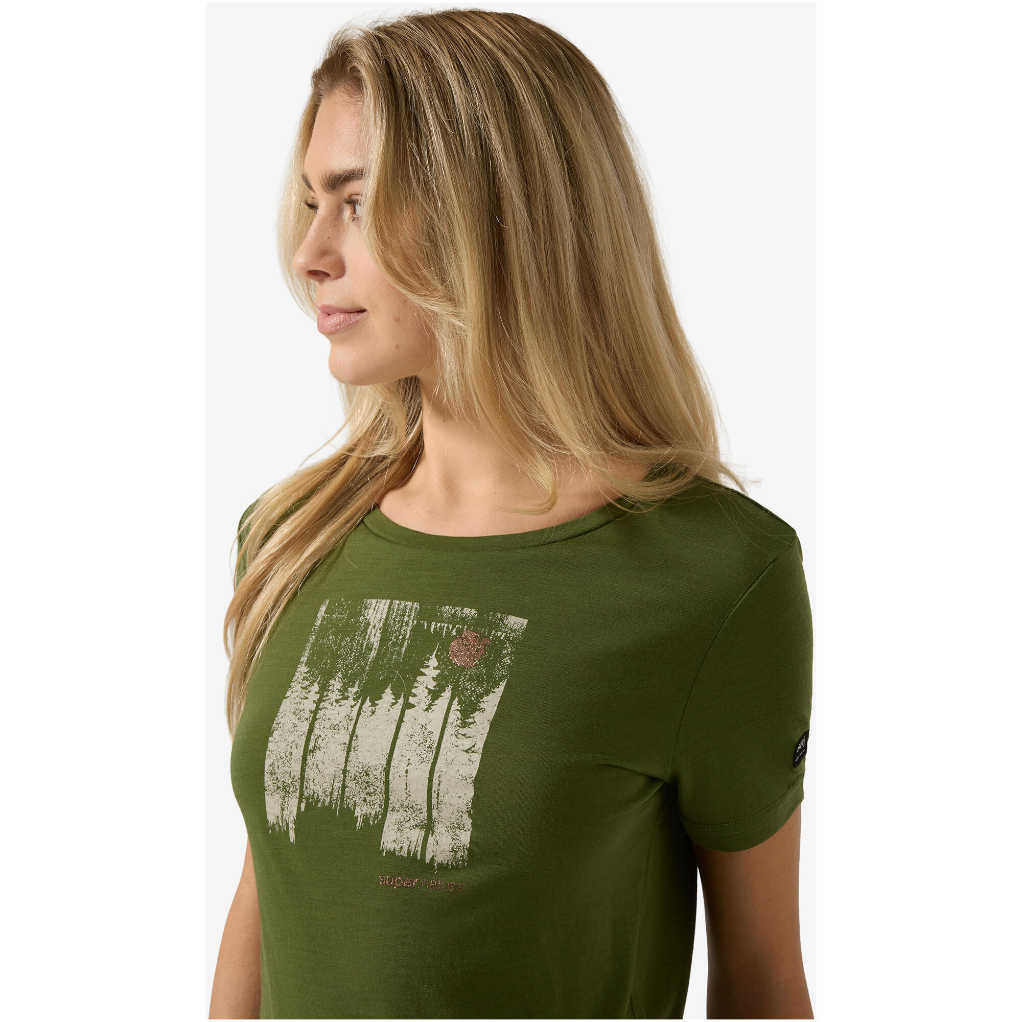 Koszulka damska SUPER.NATURAL W Wonder Wald Tee 3/5