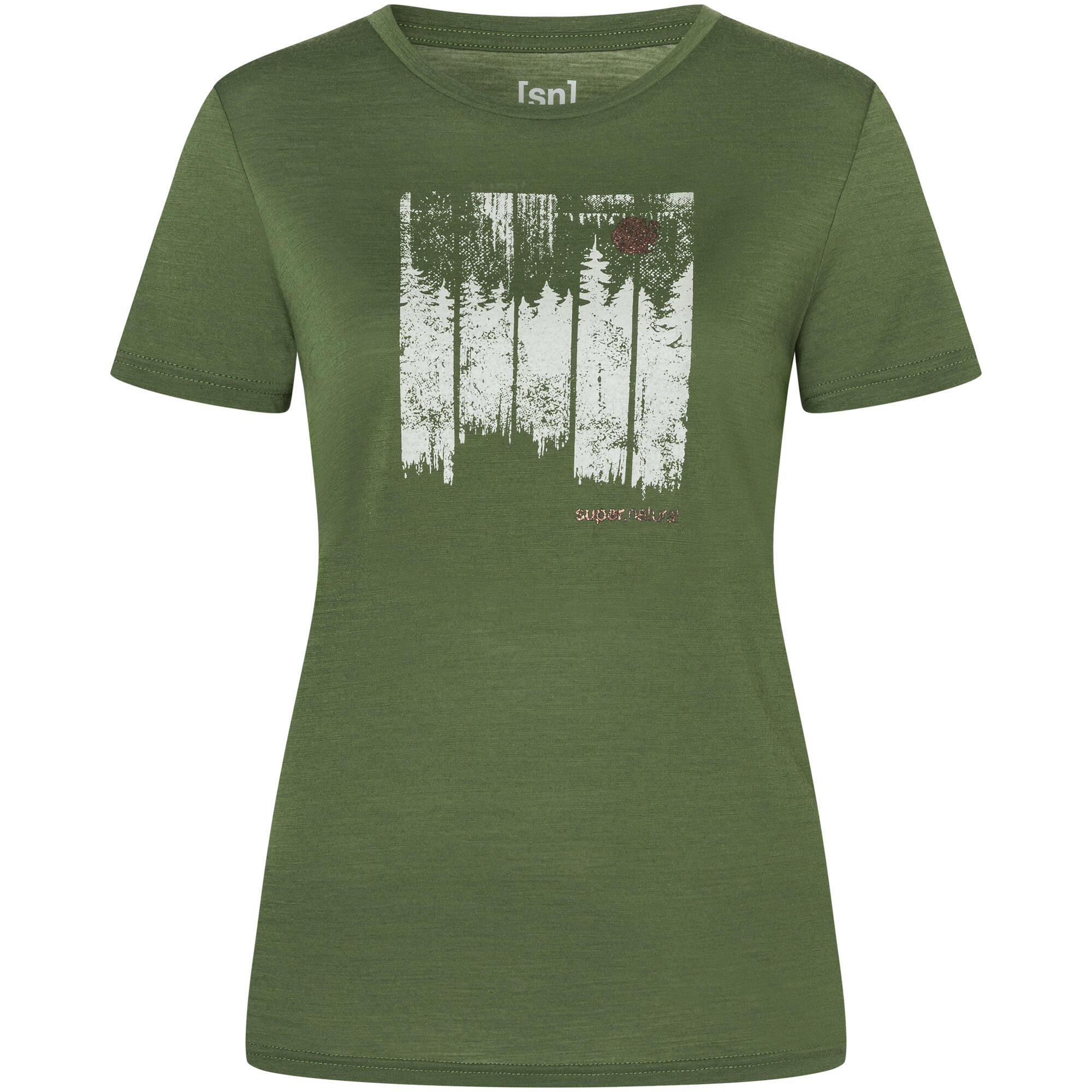 Koszulka damska SUPER.NATURAL W Wonder Wald Tee 4/5