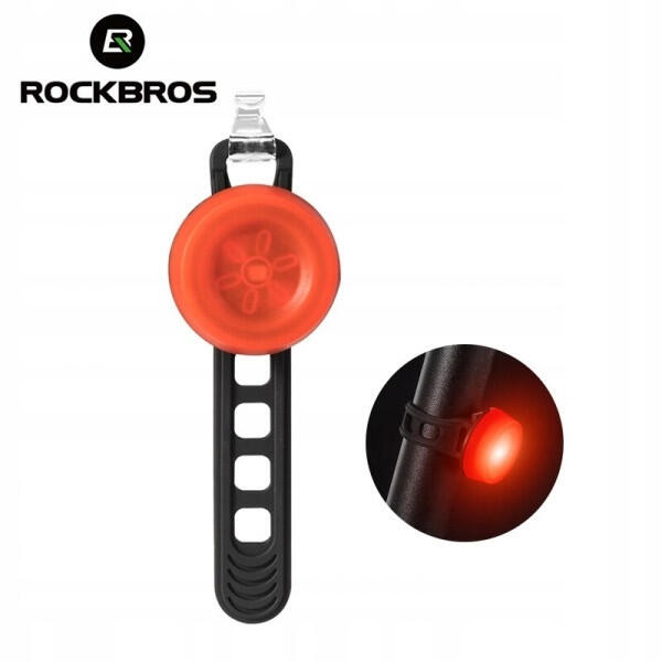 Lampka rowerowa tylna Rockbros TL905 LED na sztycę 2/7