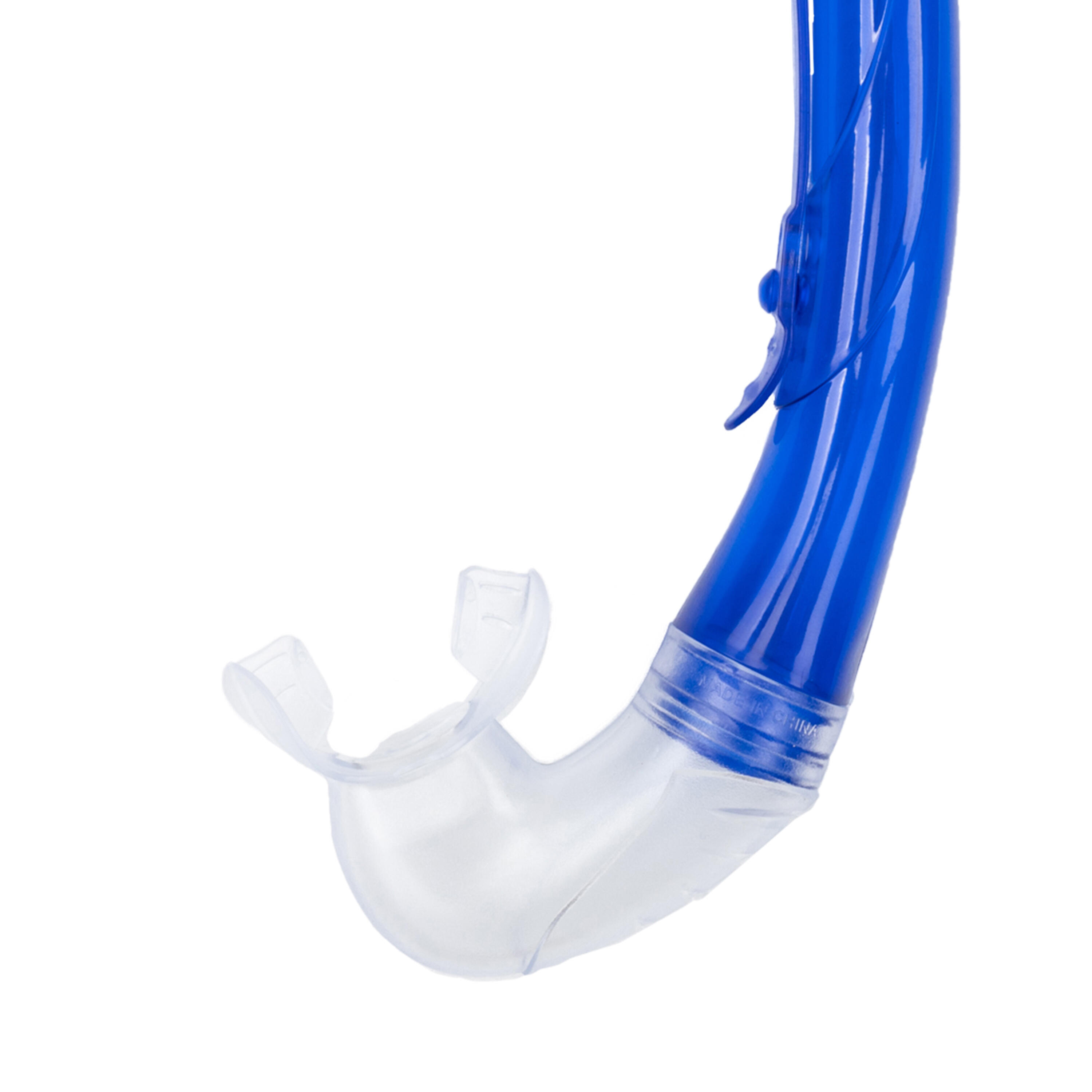 Tubo Snorkel Rover Adulto Ergonómico Boquilla Silicona Válvula Vaciado 4/4