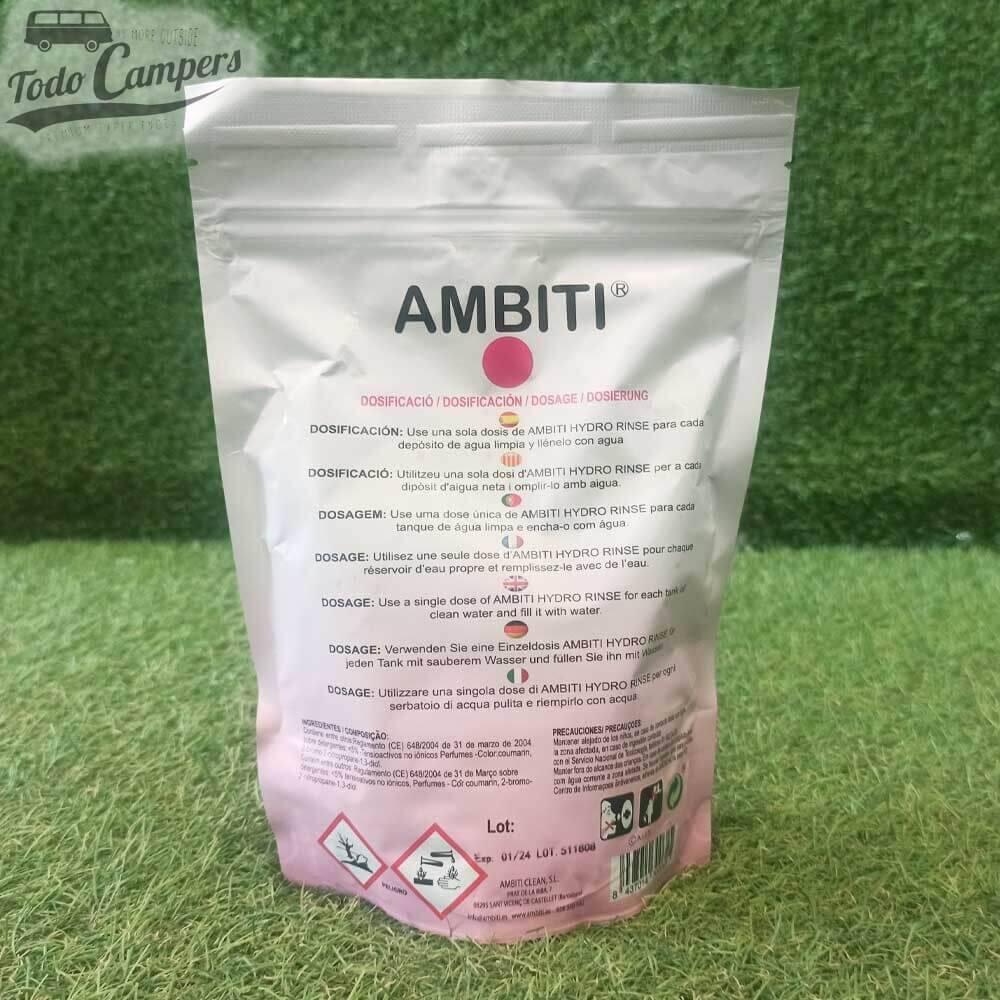 Limpiador de cisternas de WC químico monodosis Ambiti Hydro Rinse - 15 ud 2/5