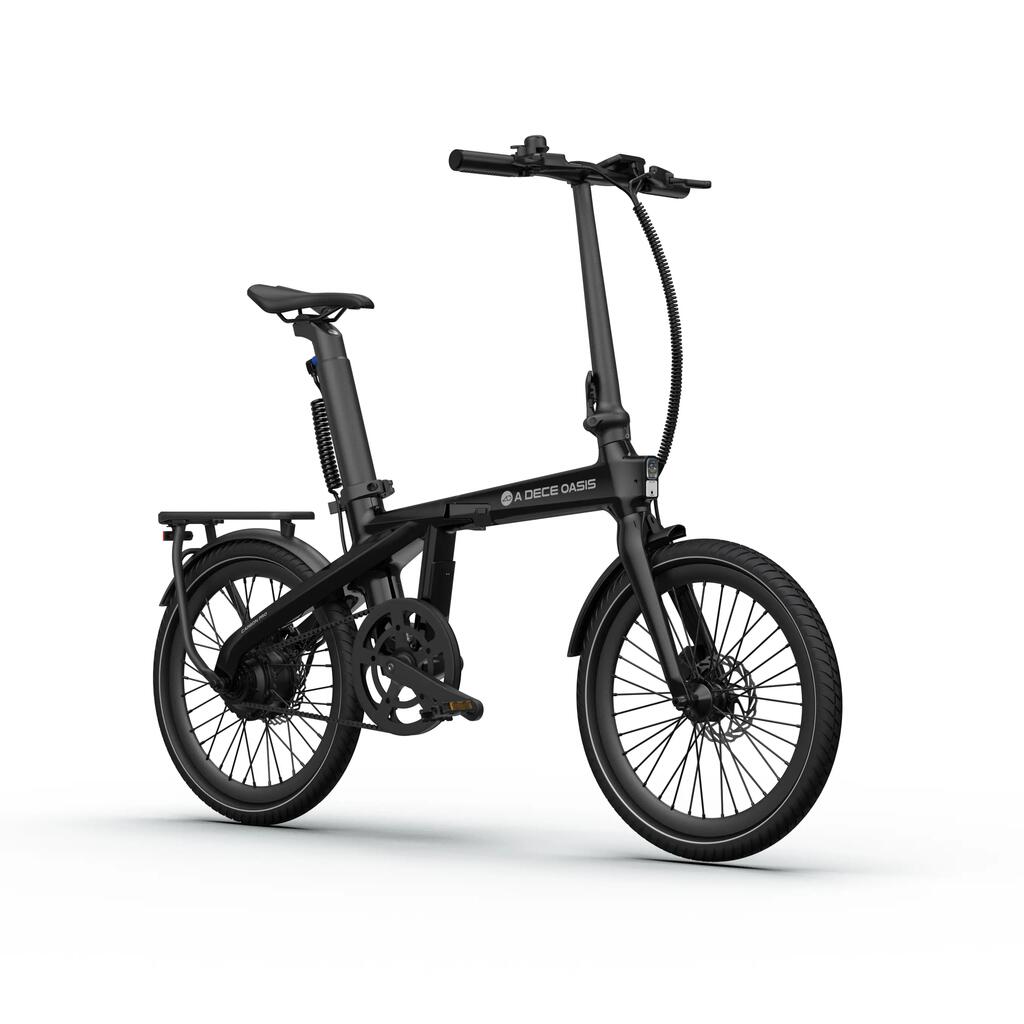Сгъваем електрически велосипед ADO CarbonPro, ременен привод, GPS, NFC, APP
