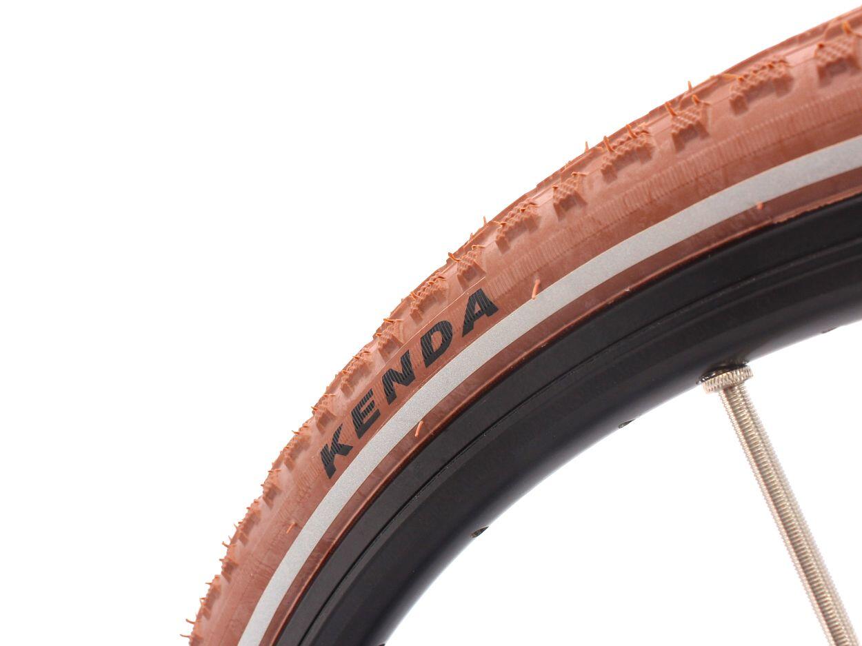 Fixie racefiets band SET KENDA Khan 28 inch / 700 x 38C bruin 3/6