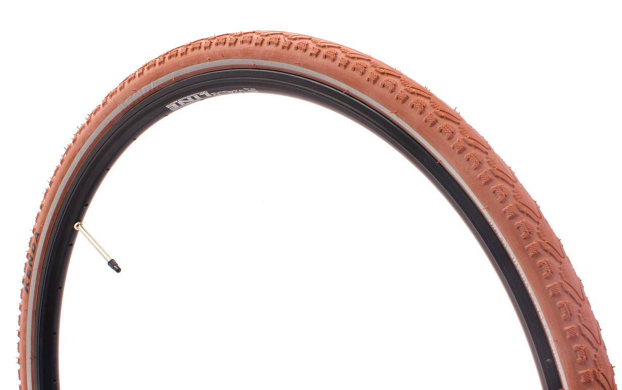 Fixie racefiets band SET KENDA Khan 28 inch / 700 x 38C bruin 2/6