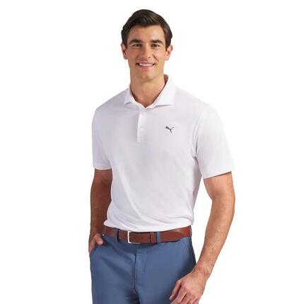 Polo de golf Puma Pure 3.0 LC pour homme, blanc