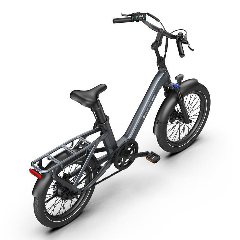 Bicicletă electrică AirOnePro, 20„ × 2,4”, Transmisie cu Curea, Motor Bafang