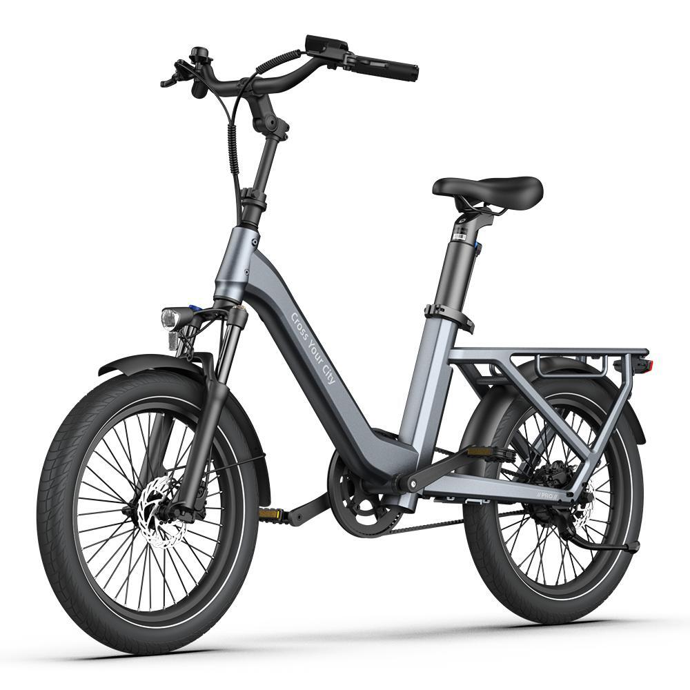 Bicicleta eléctrica AirOnePro, transmisión por correa, motor Bafang, LCD, APP 5/6