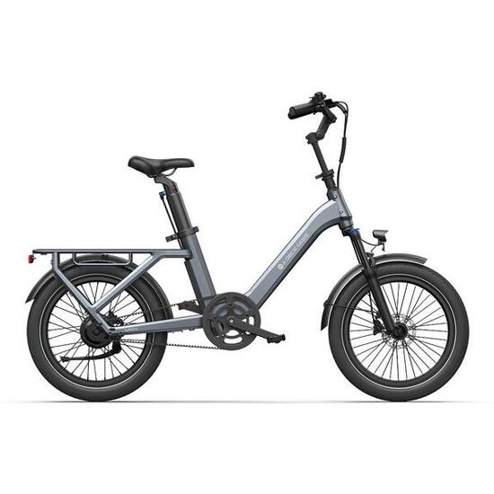 Vélo électrique AirOnePro, 20''×2,4'',transmission par courroie,moteur Bafang