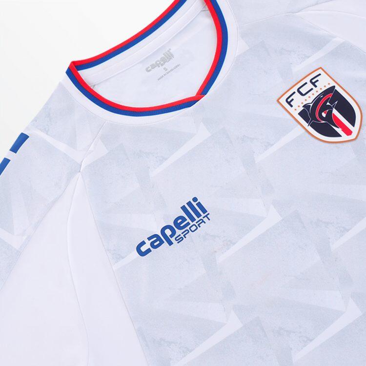 Men´s Cabo Verde 2026 Replica Away Jersey White/Royal Blue 3/5