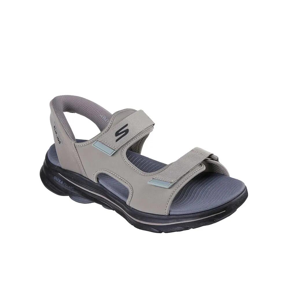 Sandalias Skechers Hombre Go Walk 8 Gris oscuro 2/4