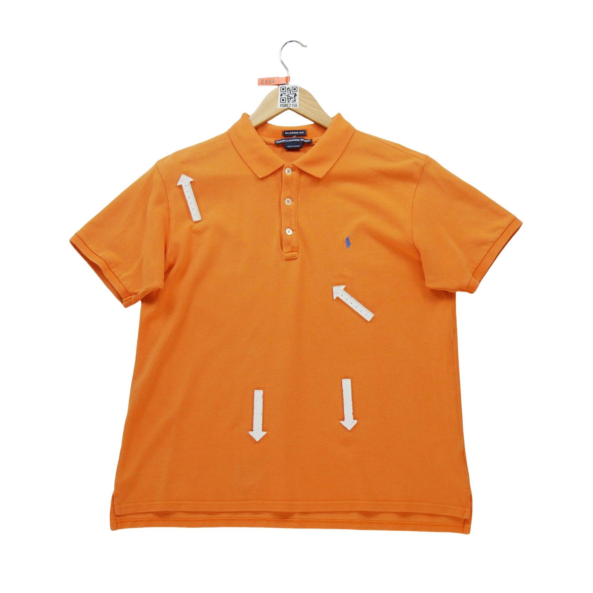 Kurzarm Damen Polo Orange 4/7