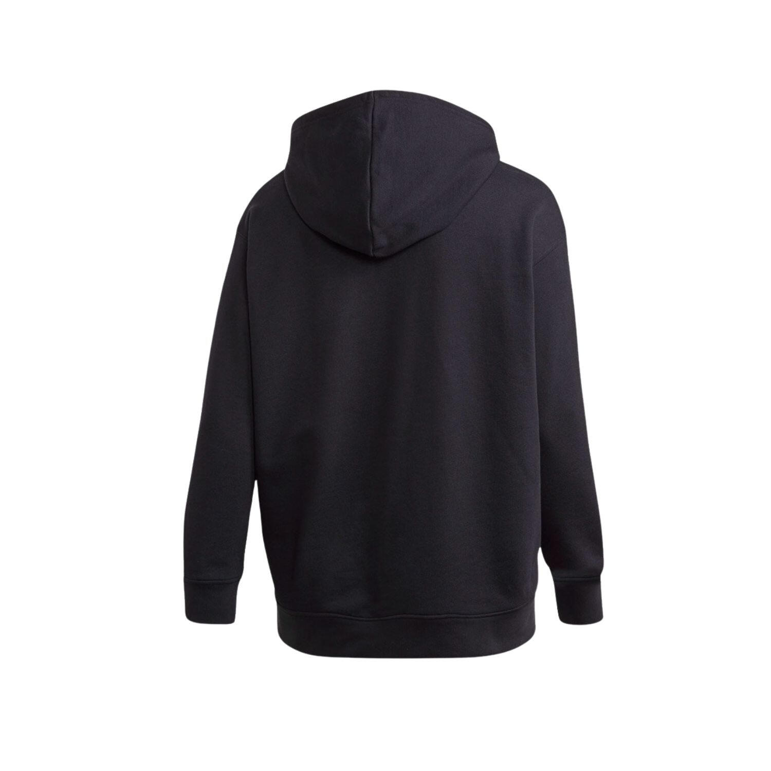 Bluza damska Adidas Frefoil Hoodie z kapturem plus size kangurka 4/4