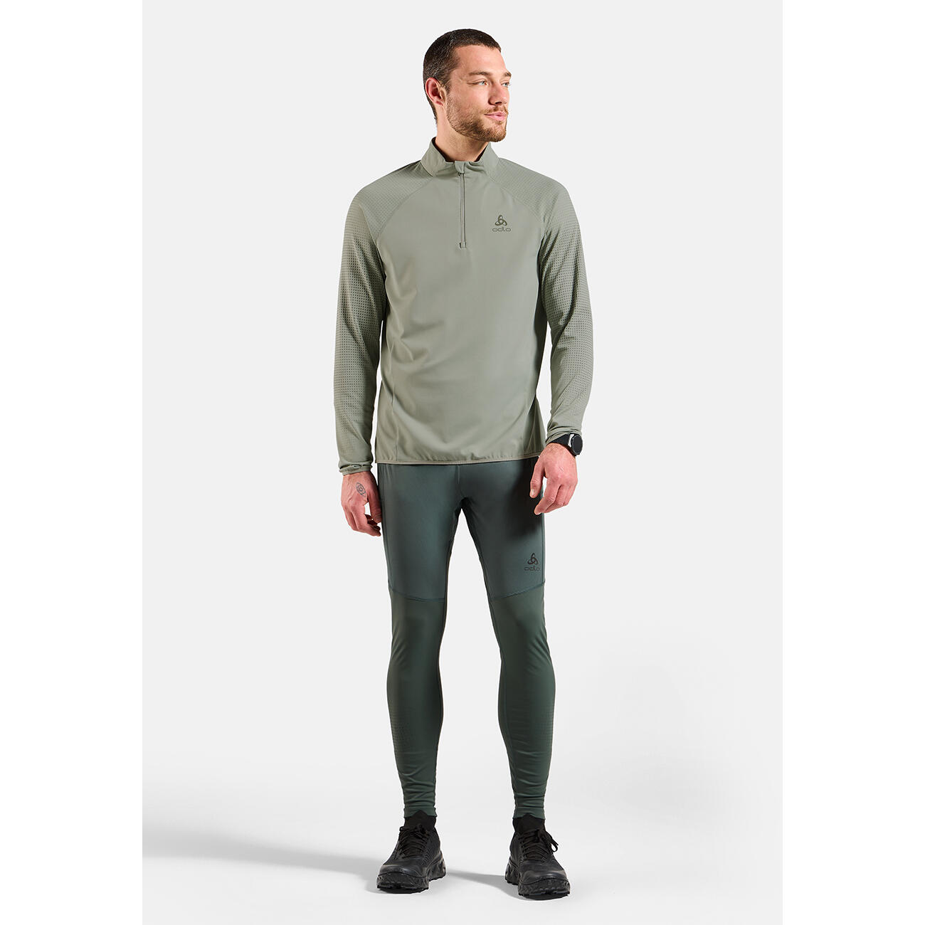 Odlo Mid layer 1/2 zip ZEROWEIGHT WARM 4/6