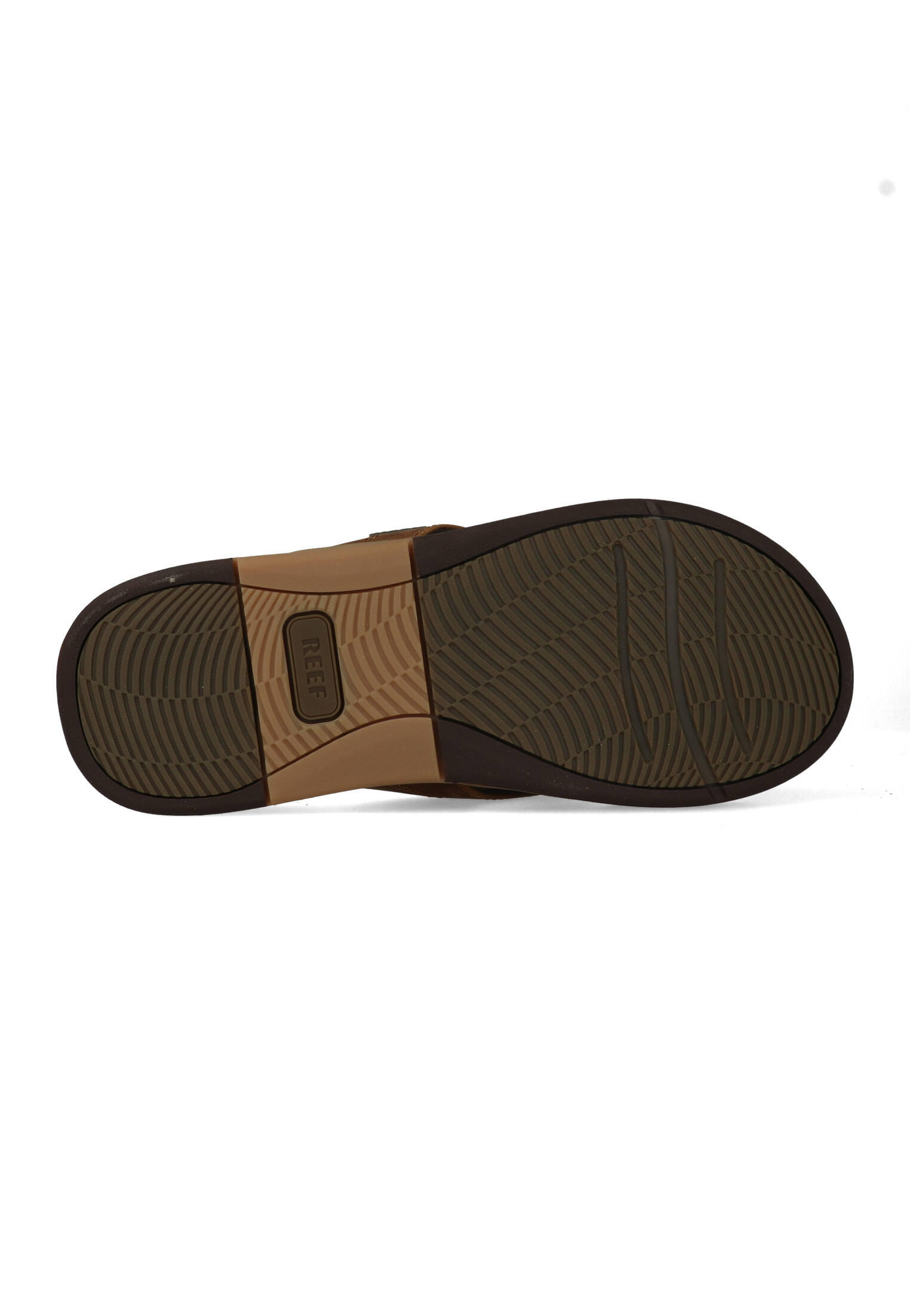 Reef Slippers Leather Offshore CJ9057 Bronze / Bruin-43 4/5