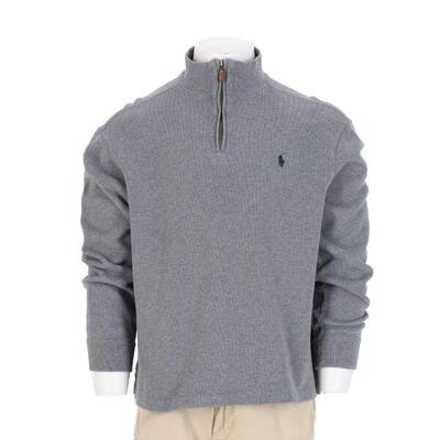 Second hand - Maglione uomo Ralph Lauren grigio camionneur - Stato molto buono