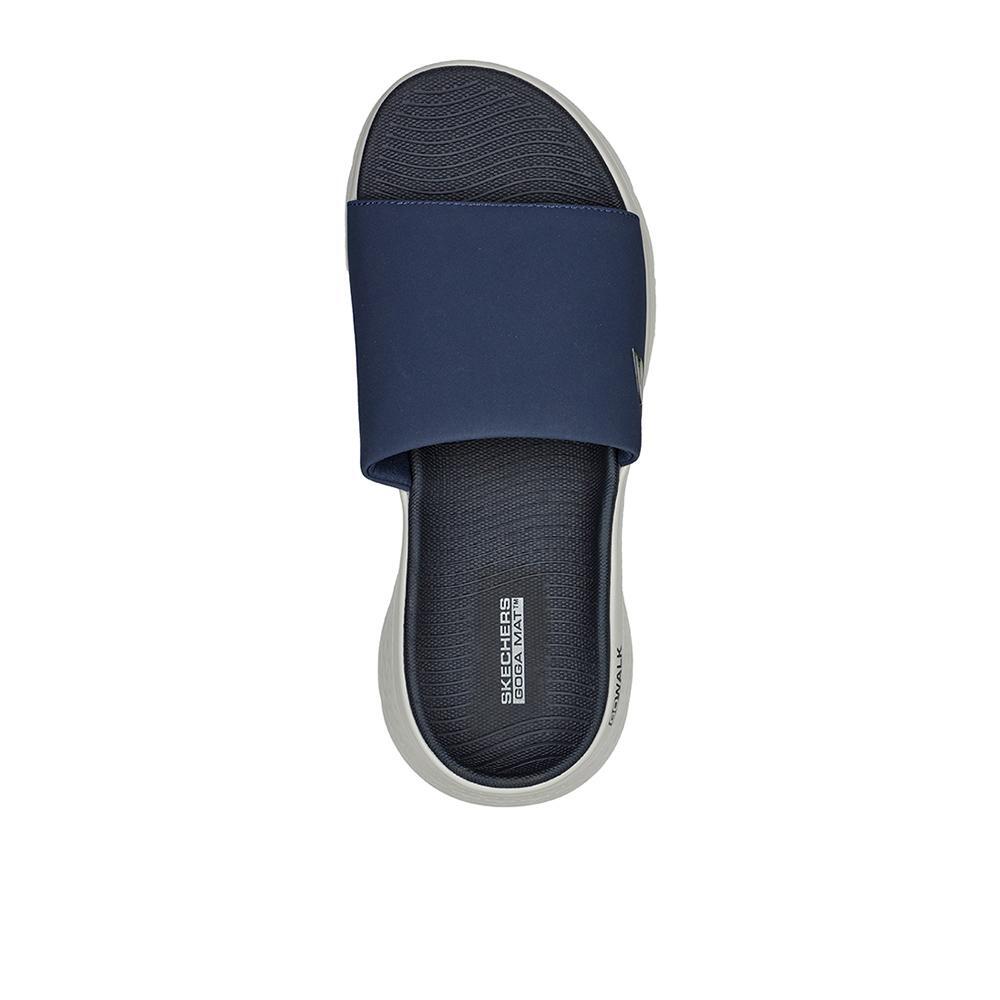 Sandálias Skechers Homem Go Walk Flex Omura Azul 3/4