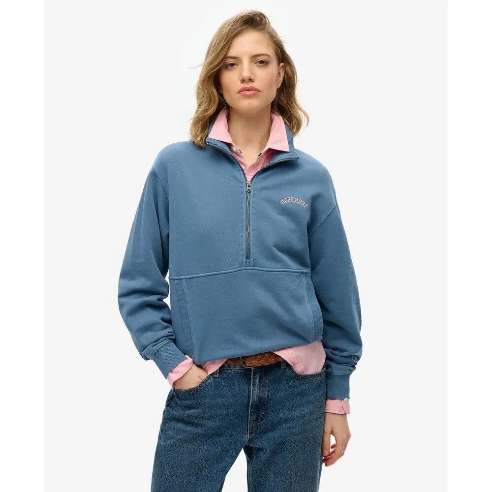 Sweatshirt zippé femme Superdry Essential 2/5