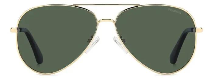 Ochelari de soare copii cu lentile polarizate Polaroid PLD 8073 S, auriu verde 3/6