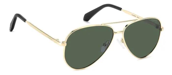 Ochelari de soare copii cu lentile polarizate Polaroid PLD 8073 S, auriu verde 2/6