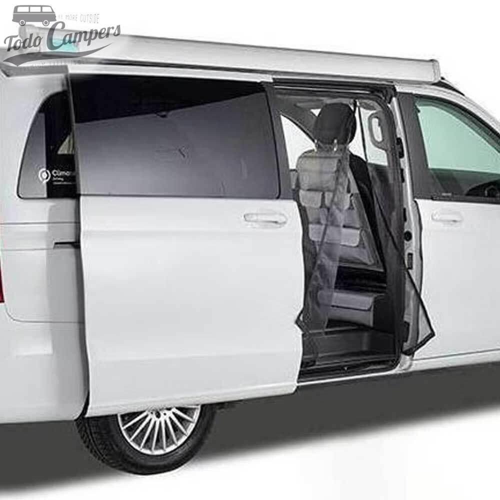 Mosquitera con imanes para puerta lateral de Mercedes Vito Viano y Clase V 2/7