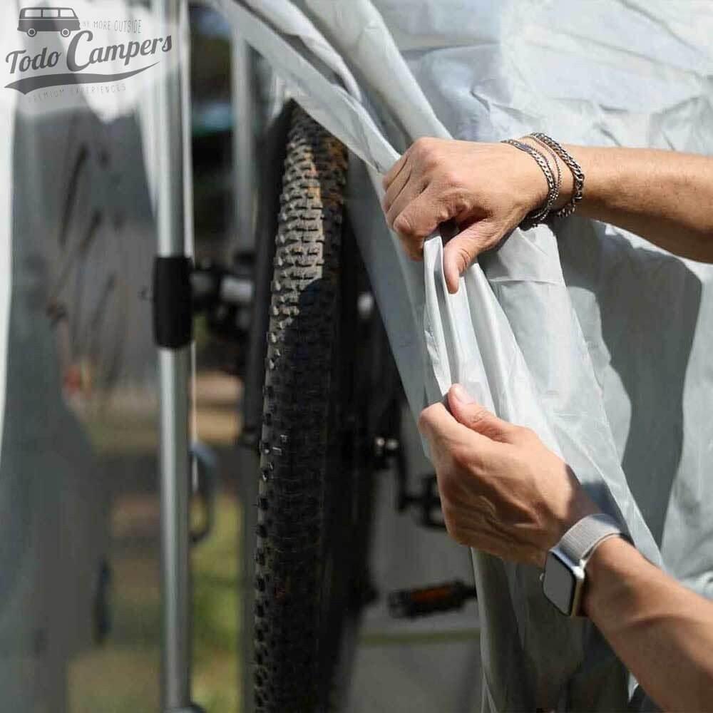 Funda cubrebicicletas Fiamma Bike Cover Super para 4 bicicletas 3/5