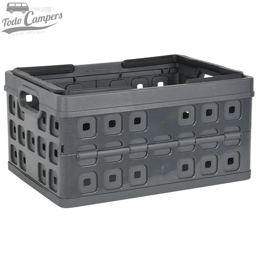 Cesta plegable rígida con asas articuladas - 32 litros 3/4