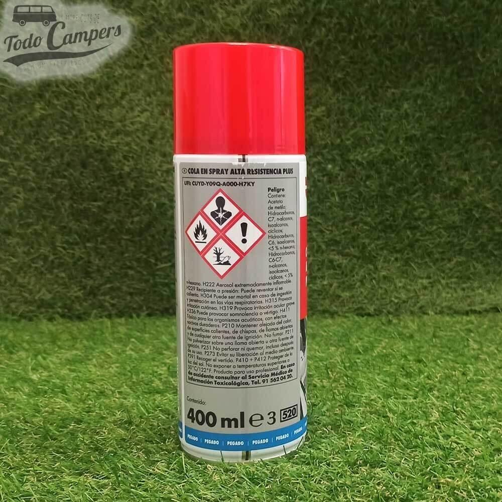 Pegamento de alta resistencia en spray Wurth Plus 2/5
