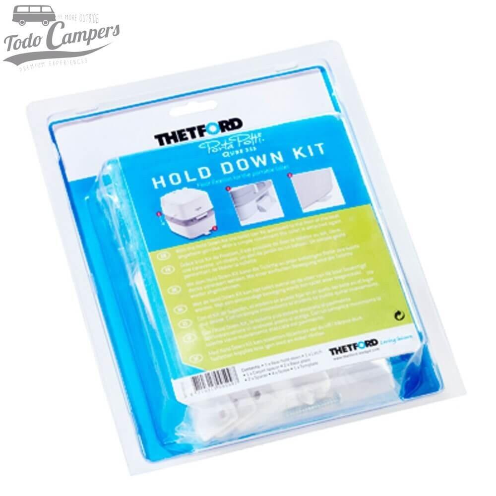 Kit de fijación para WC químico portátil Porta Potti Qube 165 y 365 6/6
