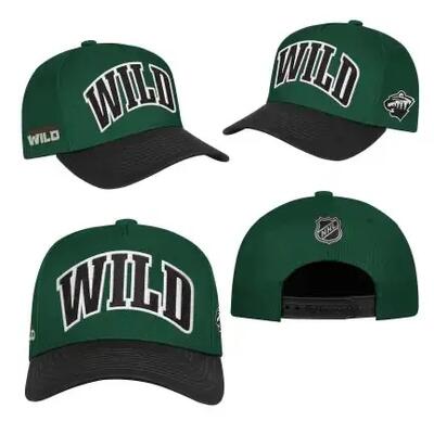 Outerstuff os ss26 mvp pro pinch snapback wild b1sz-pet groen 100% polyester