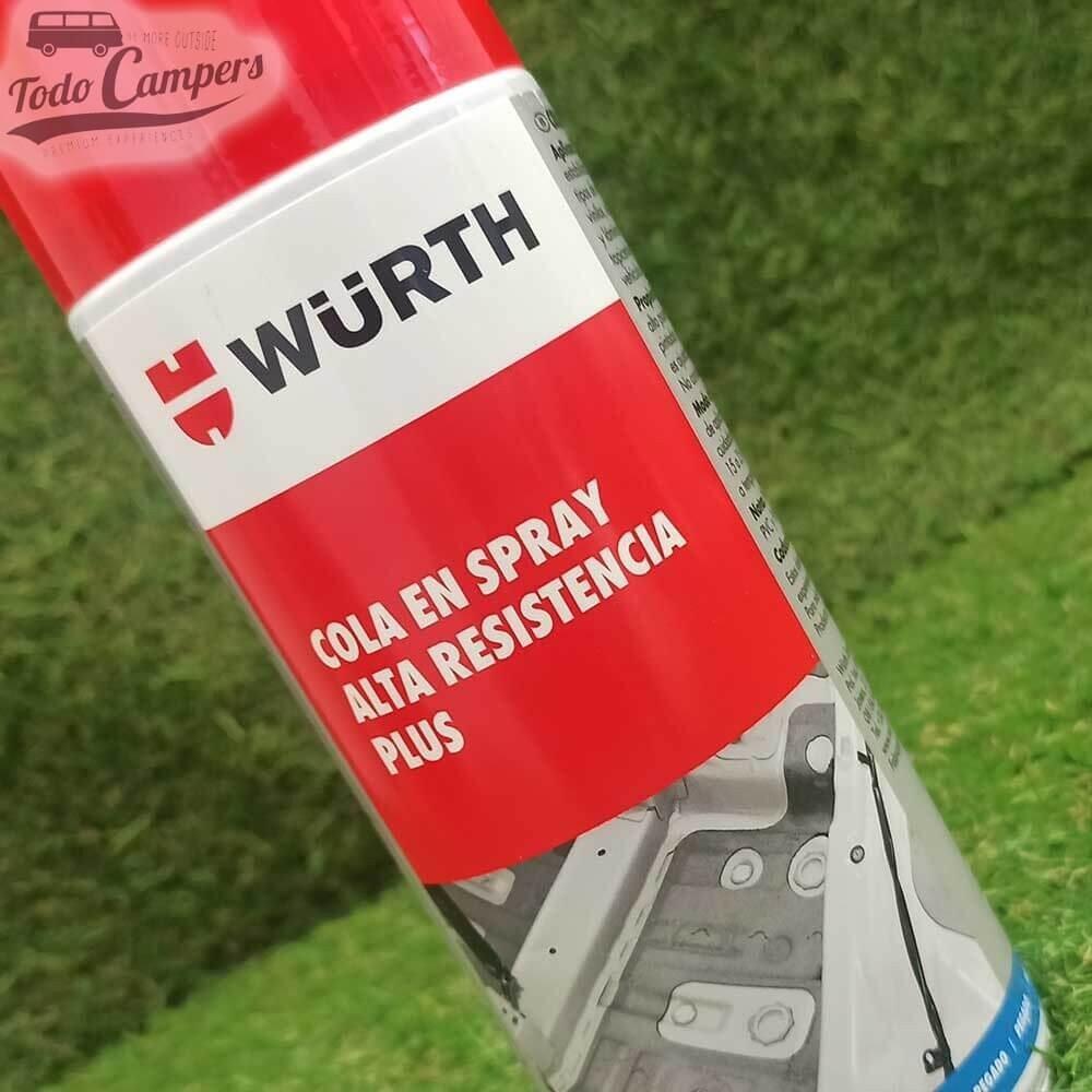 Pegamento de alta resistencia en spray Wurth Plus 4/5