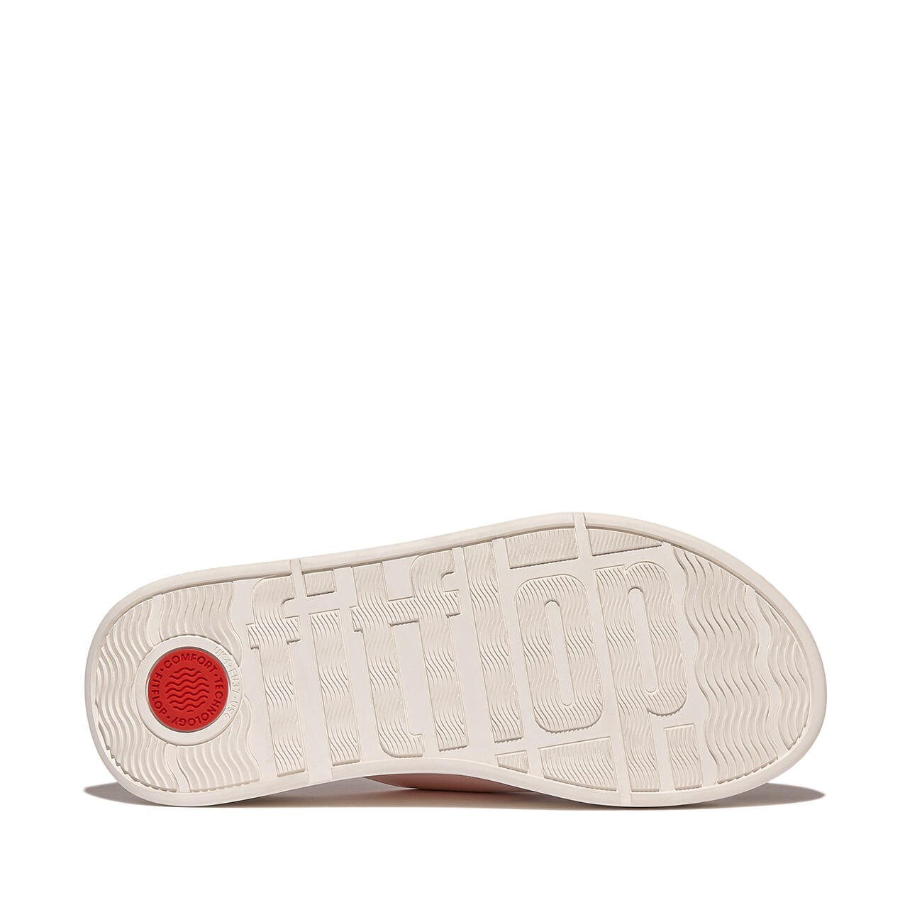 FITFLOP FitFlop F-Mode Leather Flatform Cross Slides  BLUSH 37 5/7