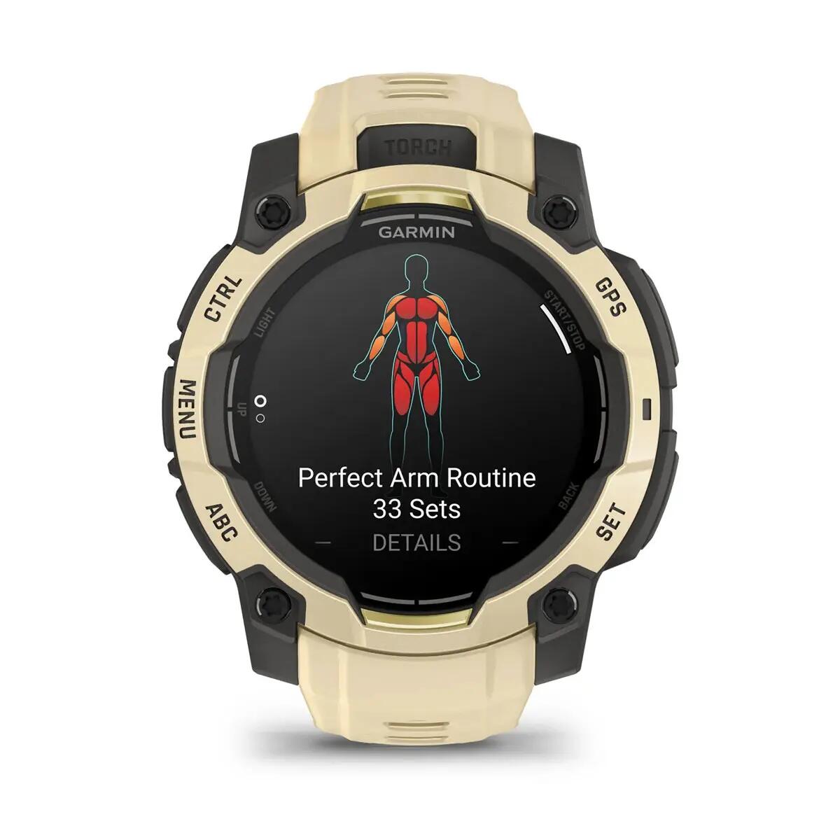 GPS-horloge met bandje Garmin Amoled Instinct® 3 3/4