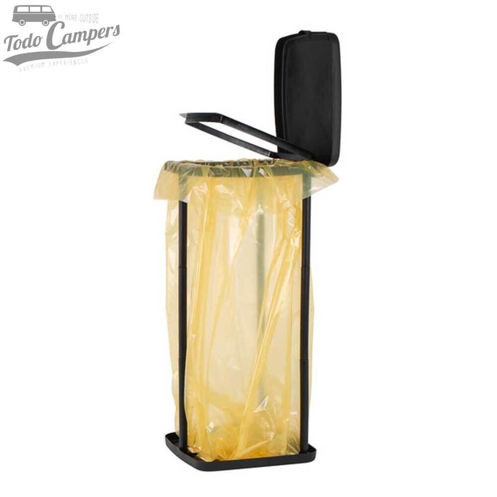 Papelera desmontable con tapa 2/7