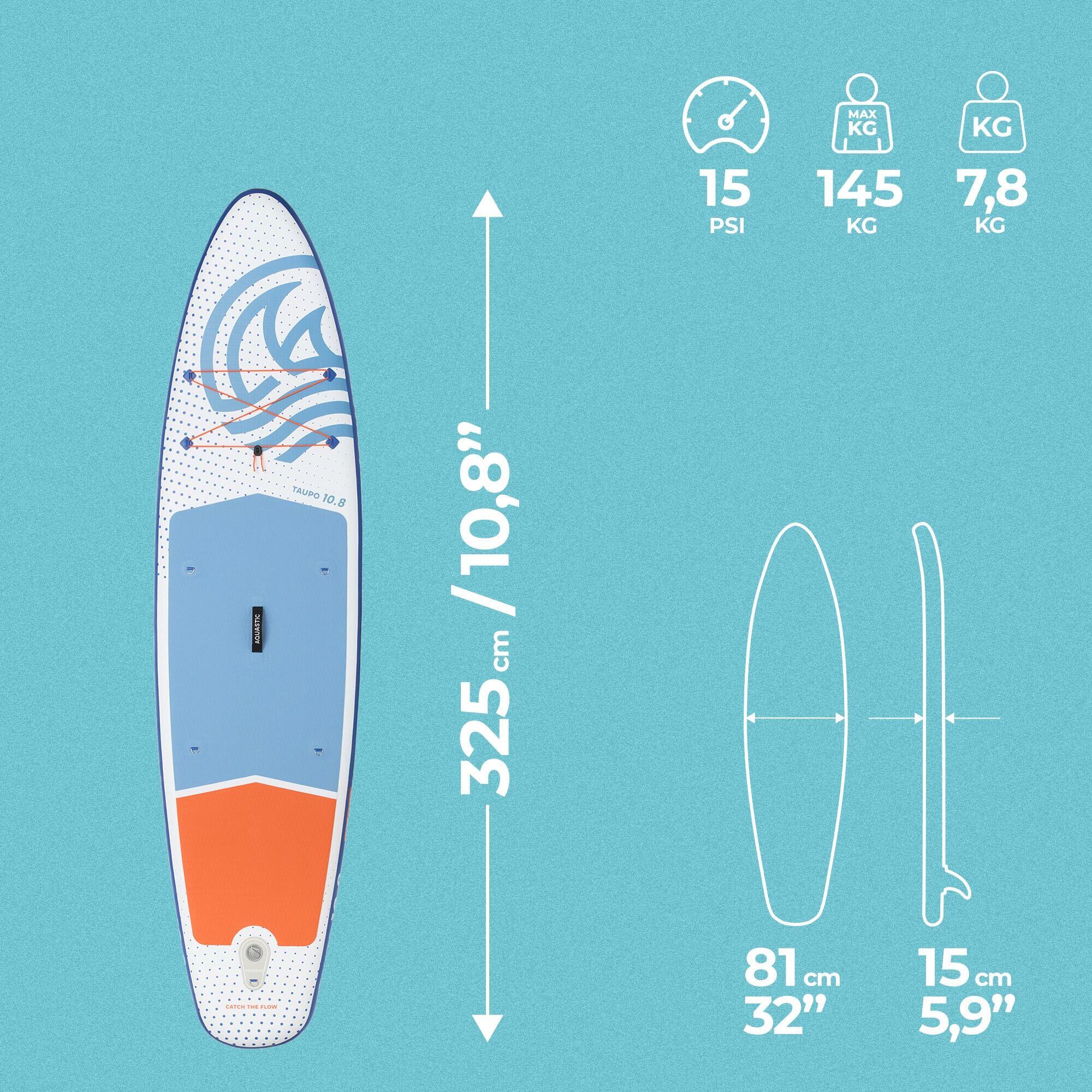 SUP-Board AQUASTIC Taupo 10'8" 3/7