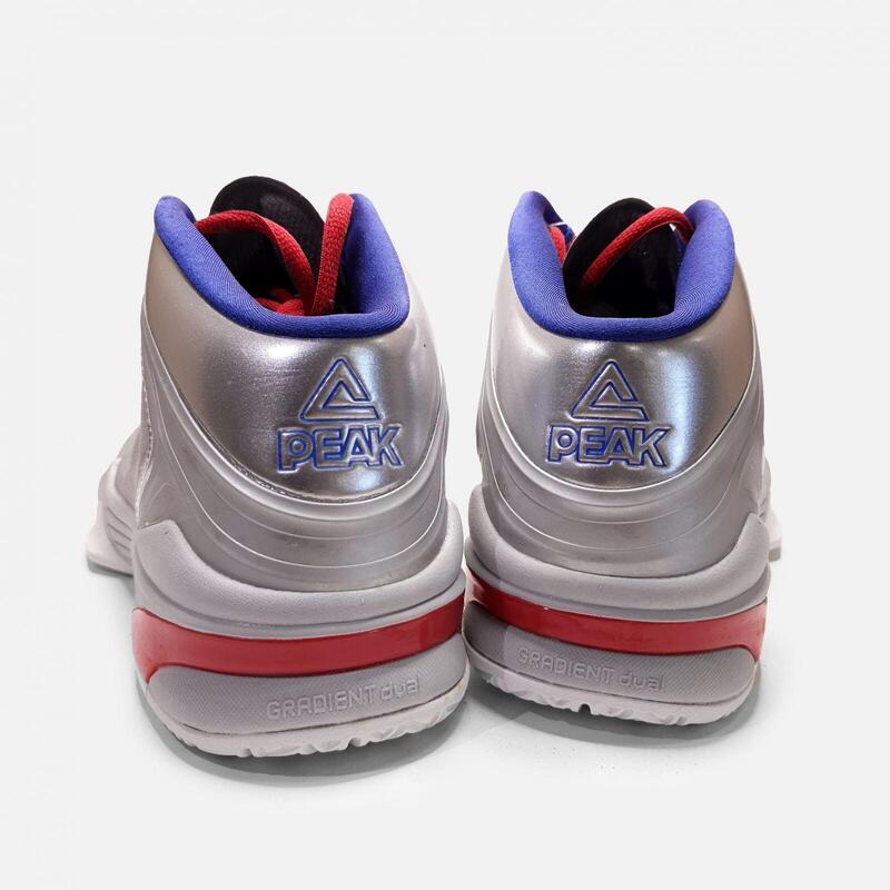 Ghete baschet PEAK Tony Parker TP9 argintiu