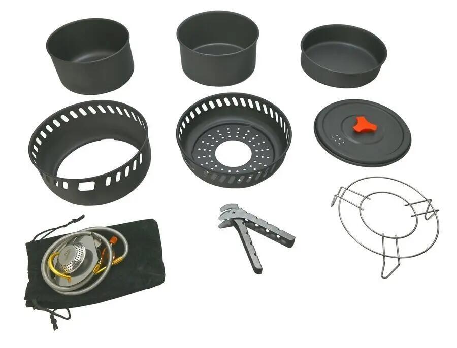 Set de gatit in camping Cattara Trek 9 piese 3/8