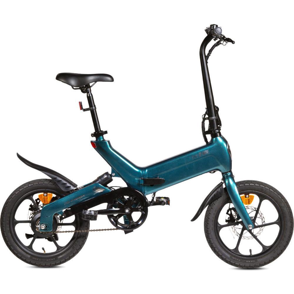MS ENERGY - E-Bike Faltrad Klapprad - i6 dunkelgrün 2/6