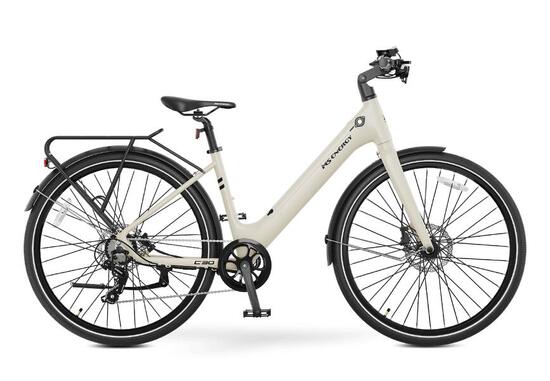 MS ENERGY - E-Bike Citybike - c30 creme weiss