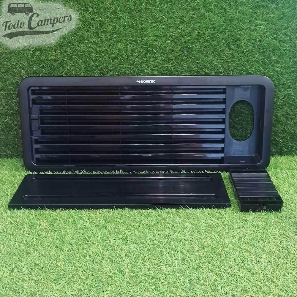 Rejilla de ventilación con tapa de invierno para frigoríficos camper LS 100 2/5