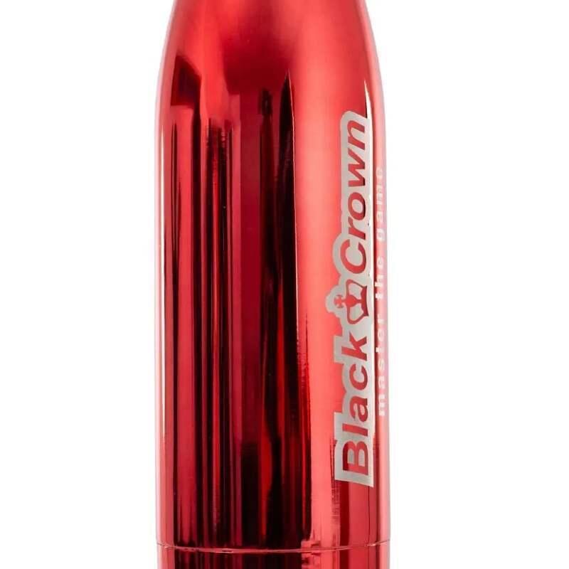 Black Crown Thermal Bottle Rojo