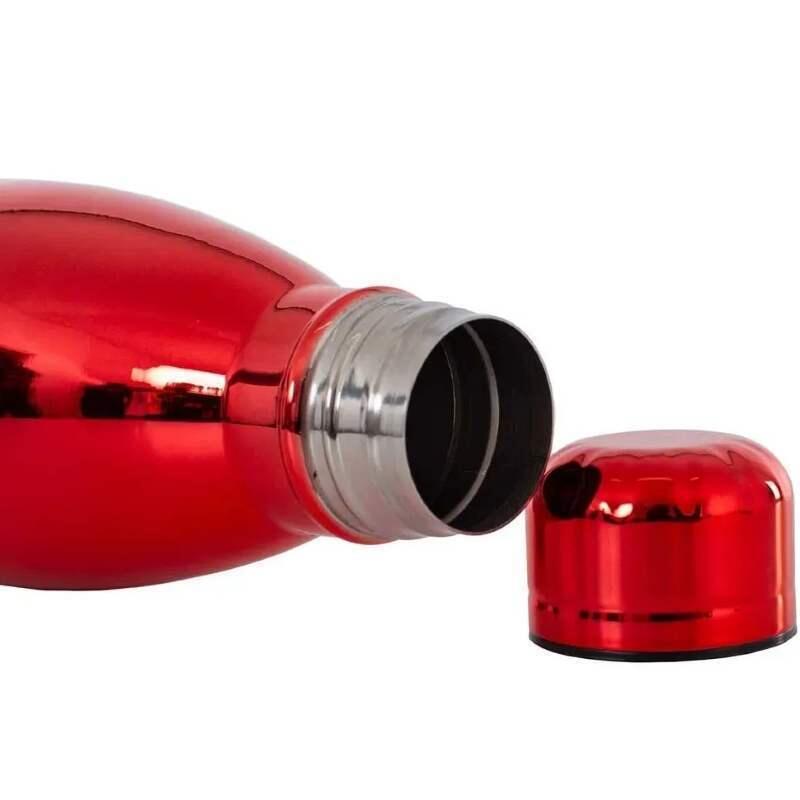 Black Crown Thermal Bottle Rojo
