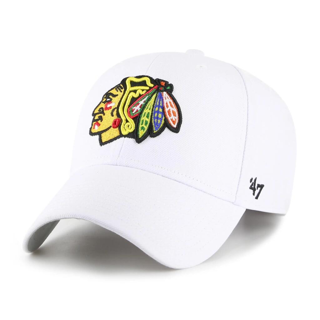'47 NHL-47 Brand MVP CAP-Chicago Blackhawks-WHITE, H-MVP04WBV-WHB